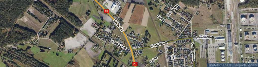 Zdjęcie satelitarne Stolarska ul.